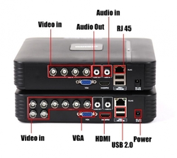AHD hybridní záznamové zařízení 5v1 ACV-A7604, FULL HD obraz (1920x1080), české menu 
