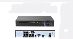 NVR POE rekordér pro 4 IP kamery, H.265+,ONVIF,NVR-7904P,české menu