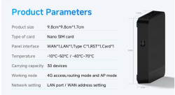  mini 4G/LTE ROUTER CPE201EU