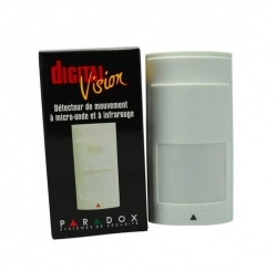 Drátový pohybový digitální PIR + MW detektor VISION - PARADOX 525D