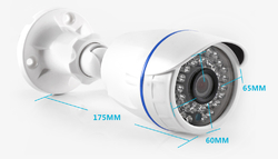 1.0 Megapixelová venkovní AHD kamera s IR přísvitem 20m ACVISION – ACV-A2301