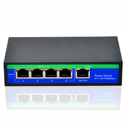 PoE SWITCH AC-04GT 802.3af/at 5x LAN/4x PoE