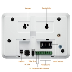 GSM bezdrátový alarm LCD24-i112s