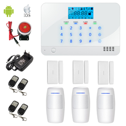 GSM bezdrátový alarm LCD24-i334s+SIM