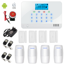 GSM bezdrátový alarm LCD24-i444s