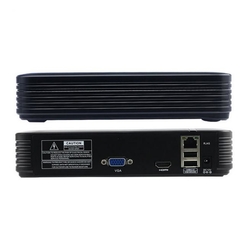 Kompletní PoE IP kamerový set, 2x 2MPx venkovní kamera, české menu + HDD